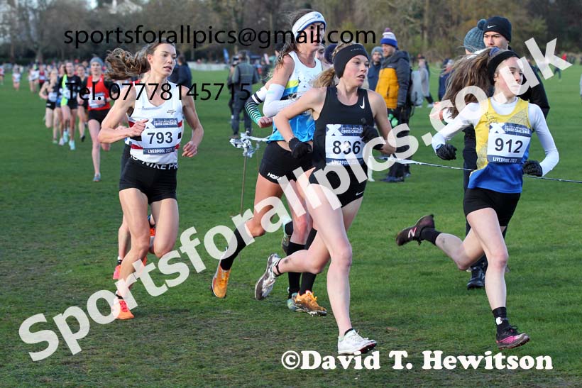 Senior Women and Under-23s, European Cross Country Championships Trials, Sefton Park, Liverpool. Photo: David T. Hewitson/Sports for All Pics